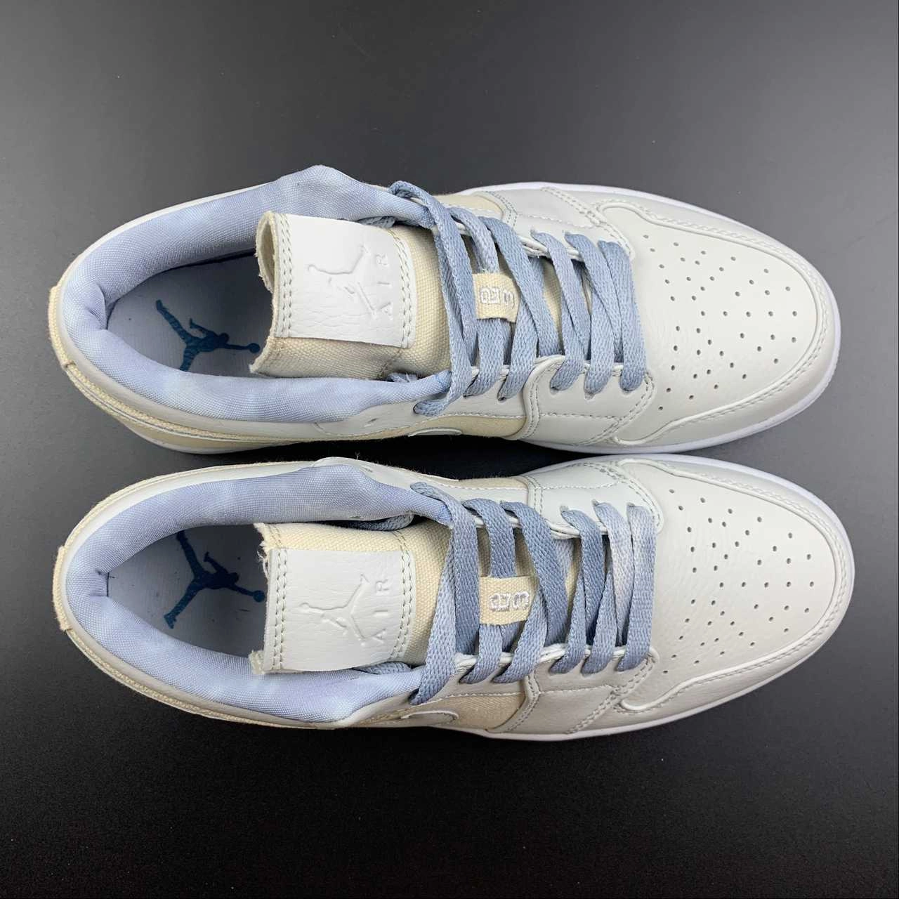 Chill Walk Torque Reduction Engineering Air Jordan 1 Low SE Iris Whisper Sail-Worn Blue DQ4151-500