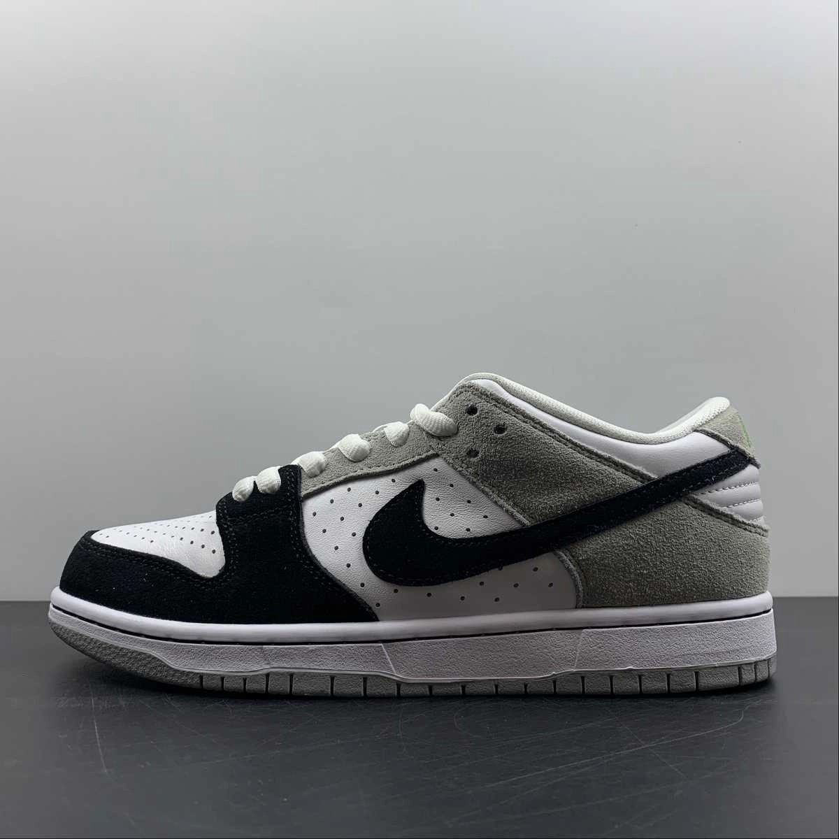AntiFatigue SB Dunk Low PRO Medium Grey Black-White