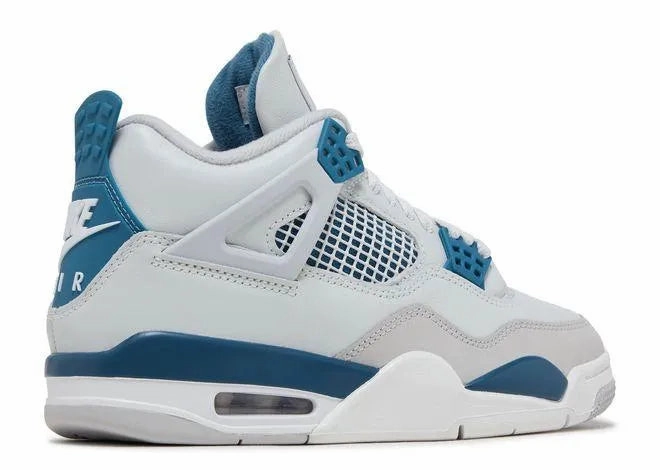 Contrasting Colors Breathable Insole Cover Air Jordan Retro 4 Military blue