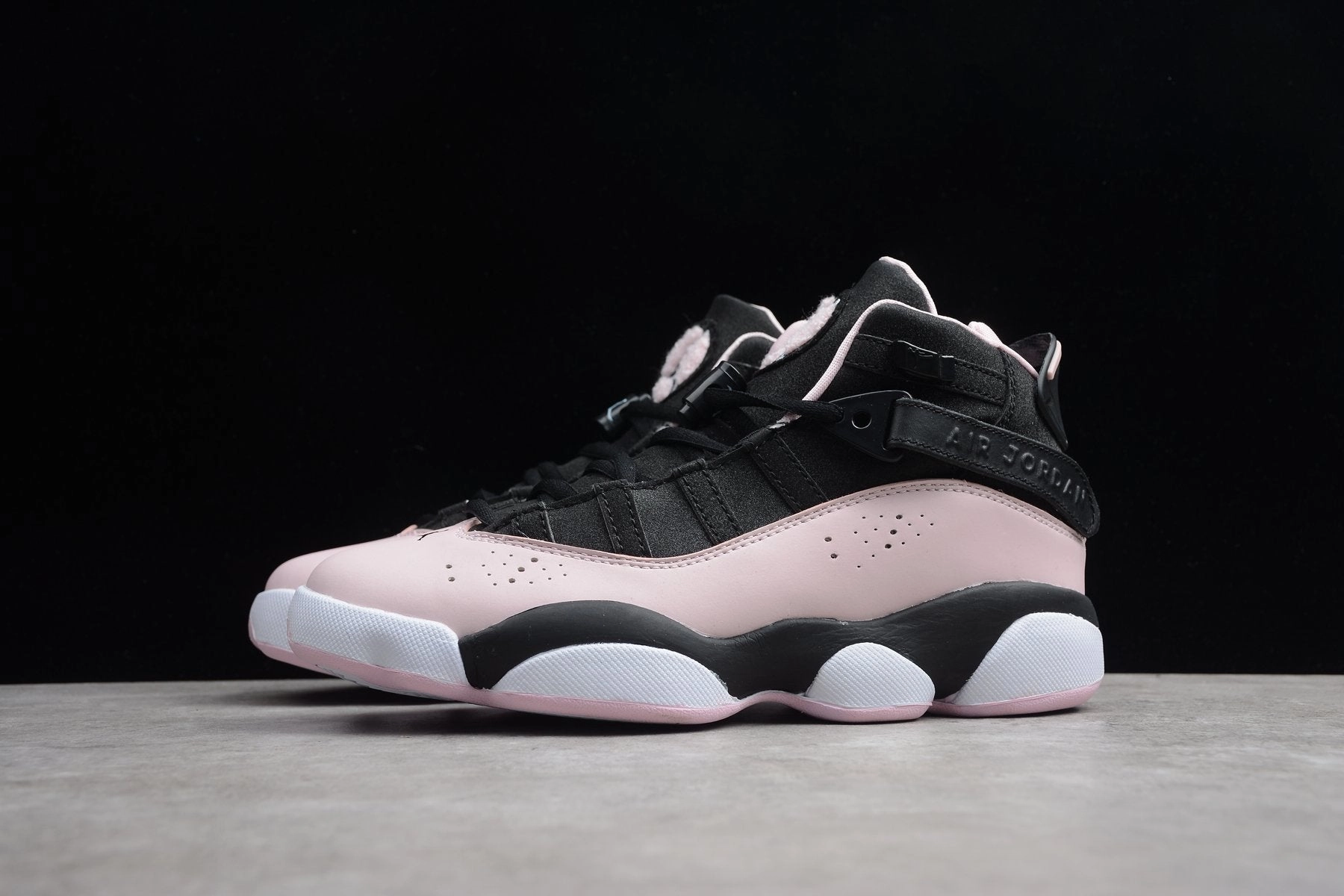 Air Jordan 6 Rings GG Black Pink Foam-Anthracite 323399-006 Effortless Comfort