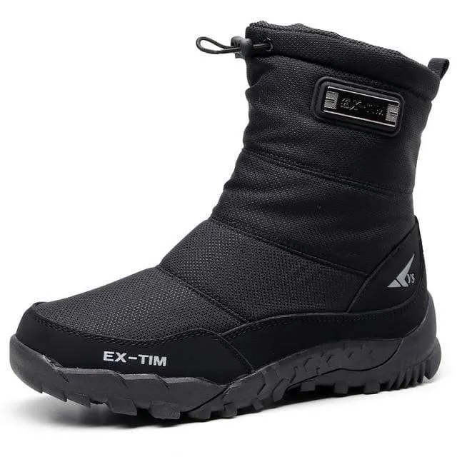 Plush Warm Snow Sneaker Boots