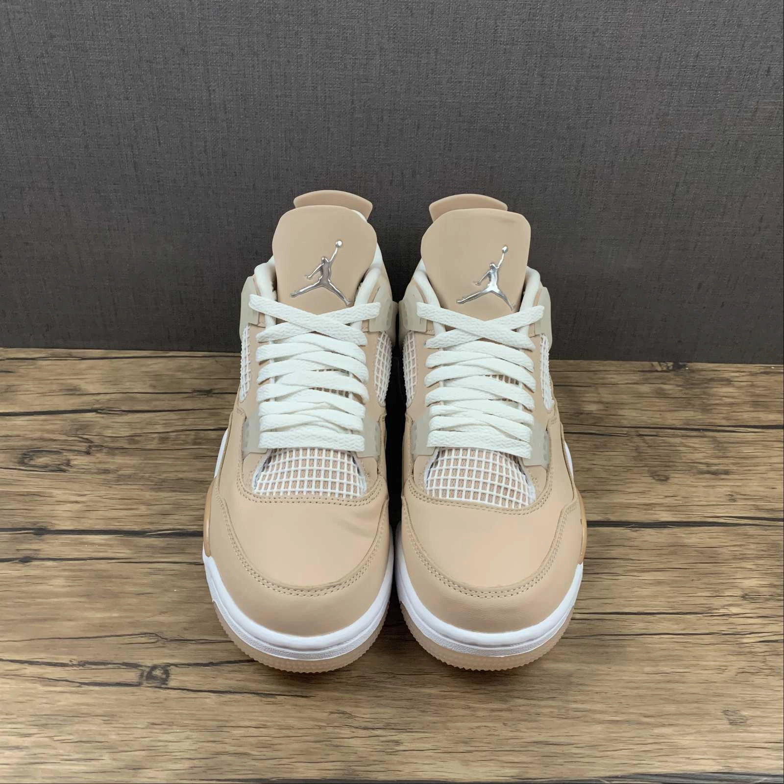 Supportive shock absorption Air Jordan 4 Retro Shimmer Bronze Eclipse Orange Quartz Metallic Silver DJ0675-200