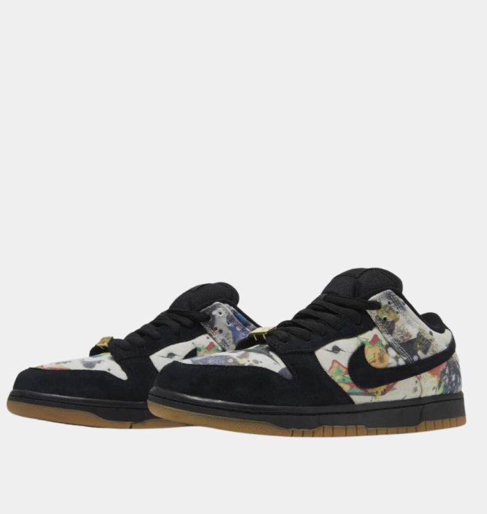 Running Errands Supreme x Nike SB Dunk Low Rammellzee