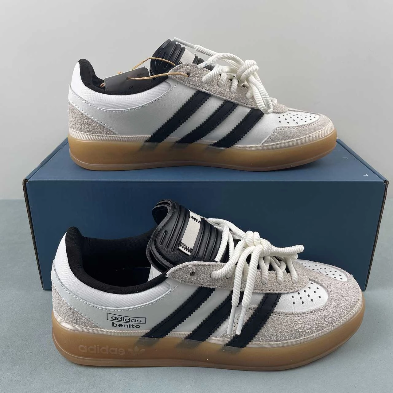 Comfortable Feeling Anti Friction Adidas Gazelle Indoor Bad Bunny Off White Core Black Gum IF9735