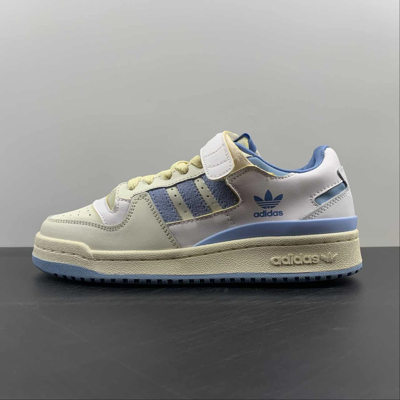 Adidas Forum 84 LG ??Carolina Blue?? Trail Walk Plush traction