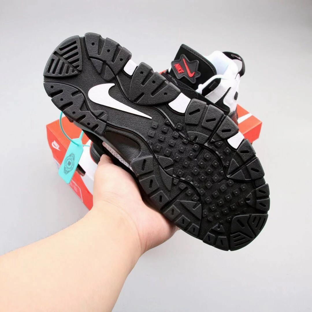 Air Barrage Mid QS Peak White Black Sport Red CD9329-011 Efficient Motion Multi Surface