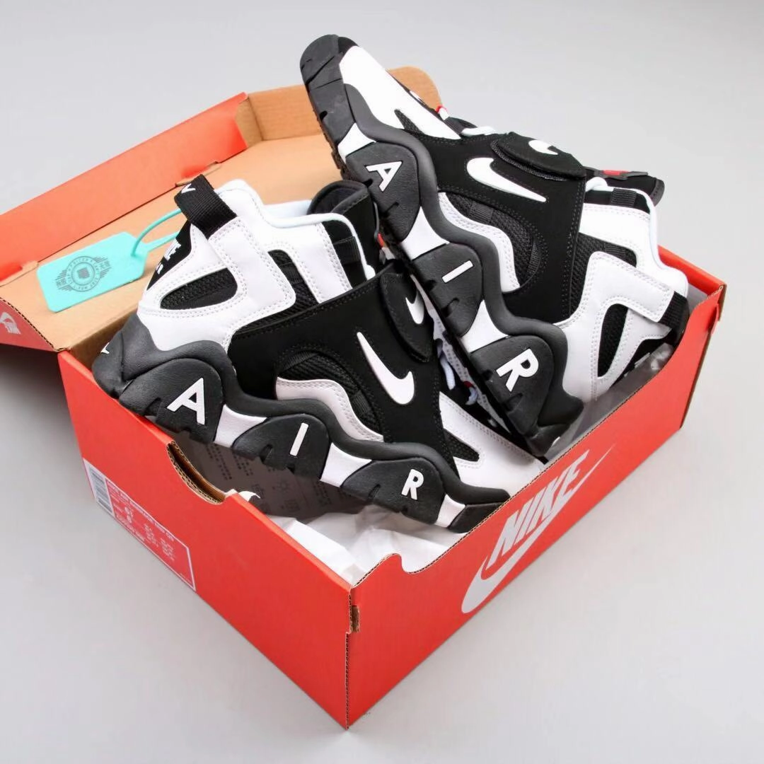 Air Barrage Mid QS Peak White Black Sport Red CD9329-011 self - discovery running shoe interest bumpy ride