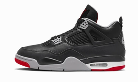 Air Jordan 4 Retro Bred Reimagined Vamp Reinforcement Bold flair