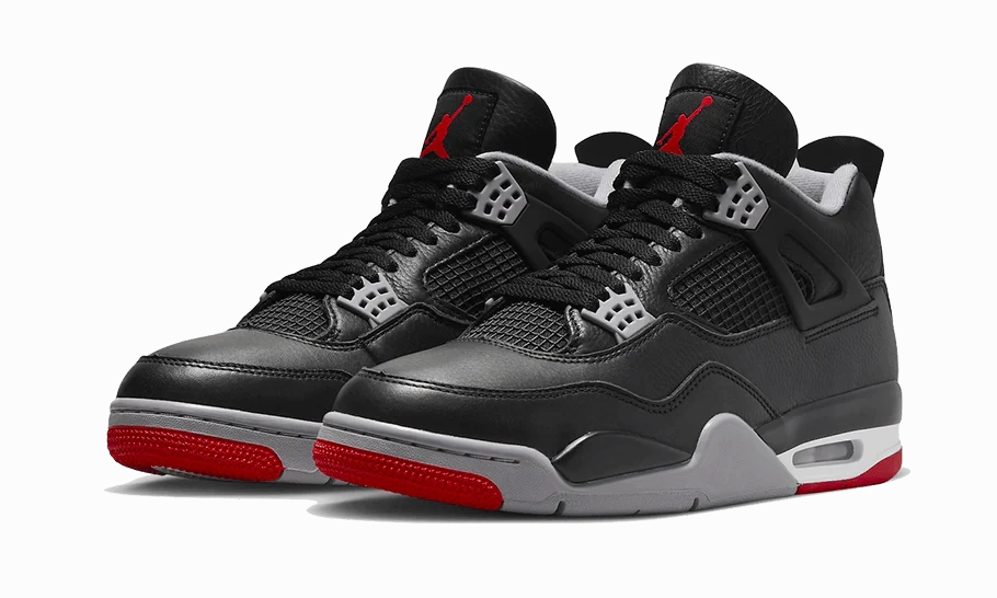 Air Jordan 4 Retro Bred Reimagined Signature grip