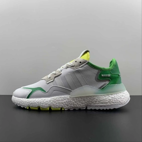 Retro Adidas Nite Jogger White Green Yellow Metallic Silver CG6199