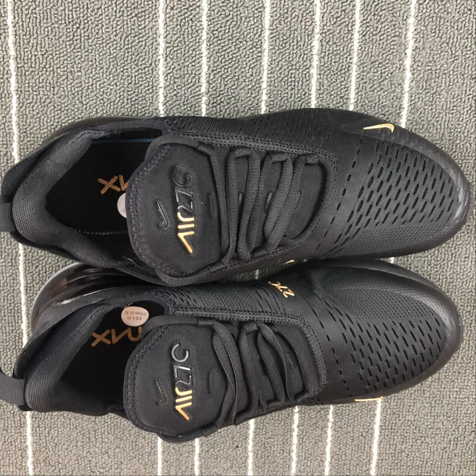 Air Max 270 Light Bone Black Sepia Stone AH8050 007 leather sole shoes speed - training shoes