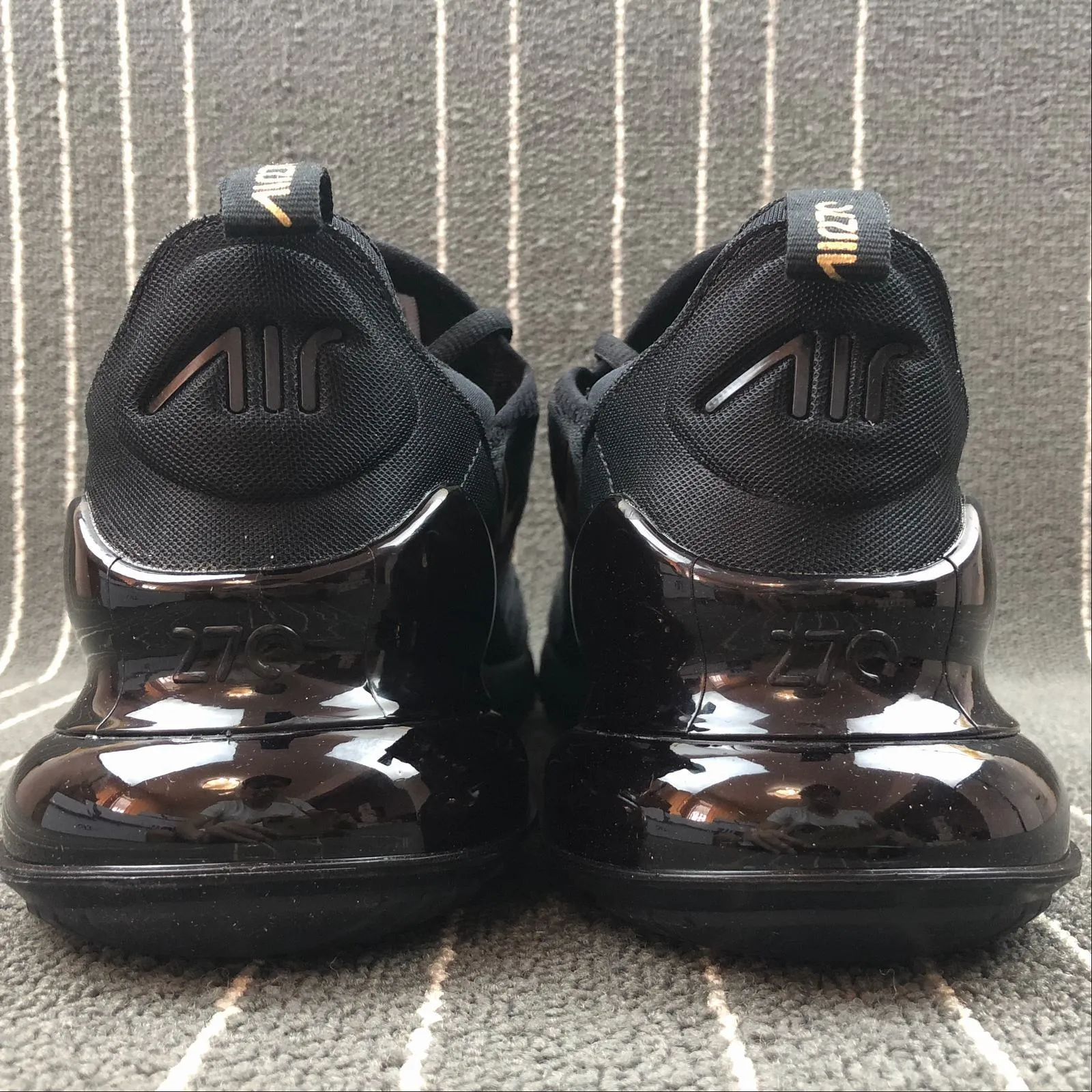 long - jump running shoes Air Max 270 Light Bone Black Sepia Stone AH8050 007