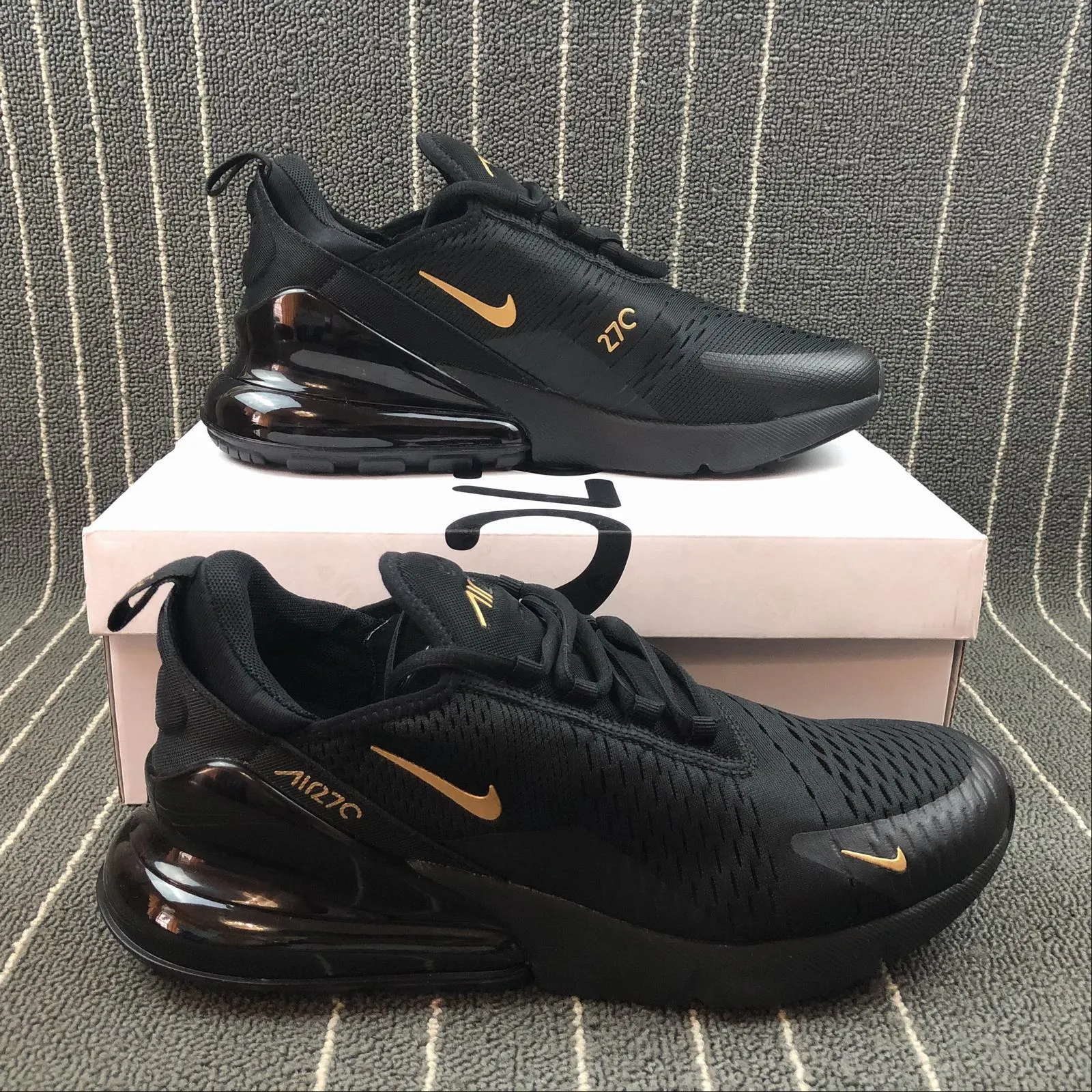 Air Max 270 Light Bone Black Sepia Stone AH8050 007 Comfort Shock