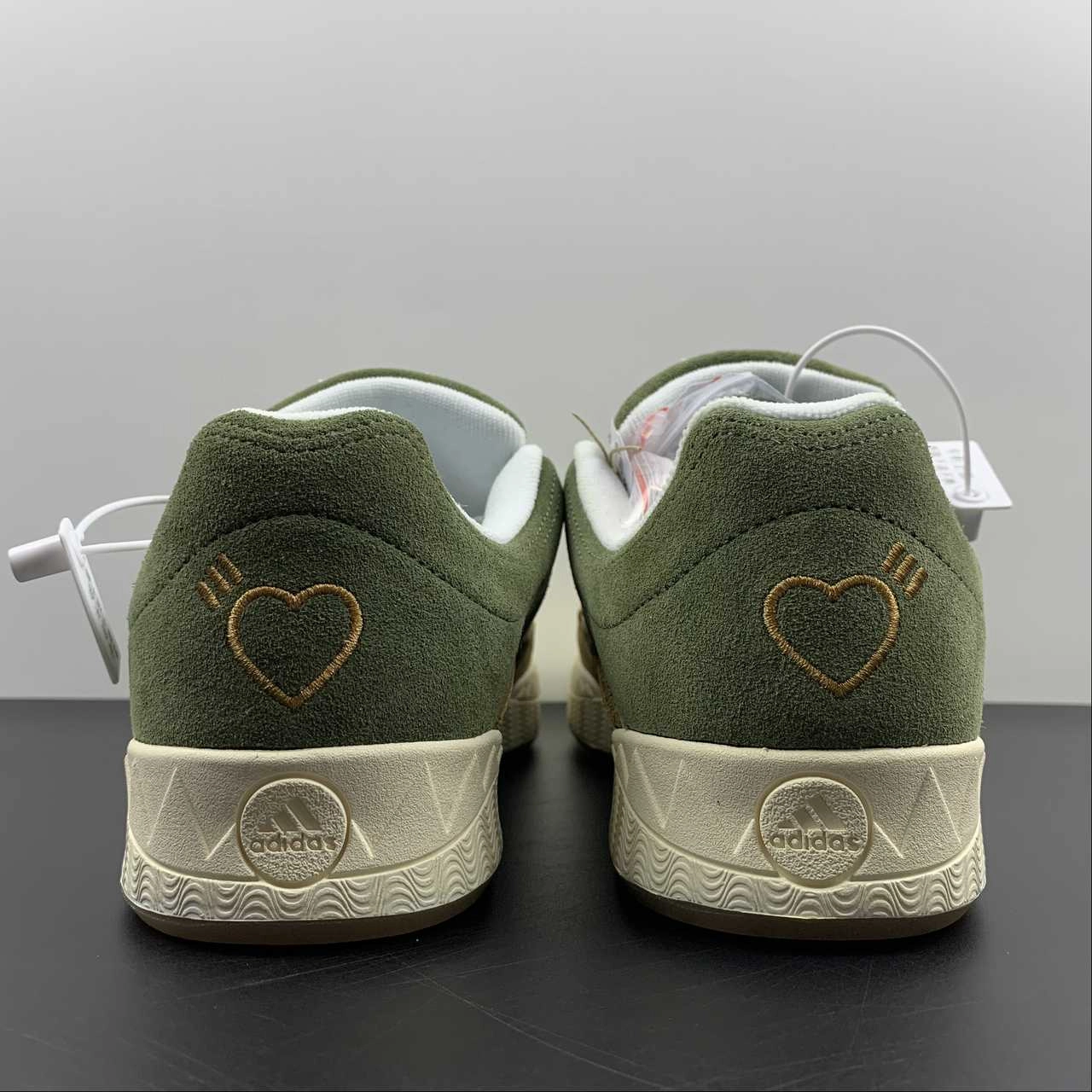 Adidas Adimatic HM Green Brown HP9914 exploration running shoe fascination