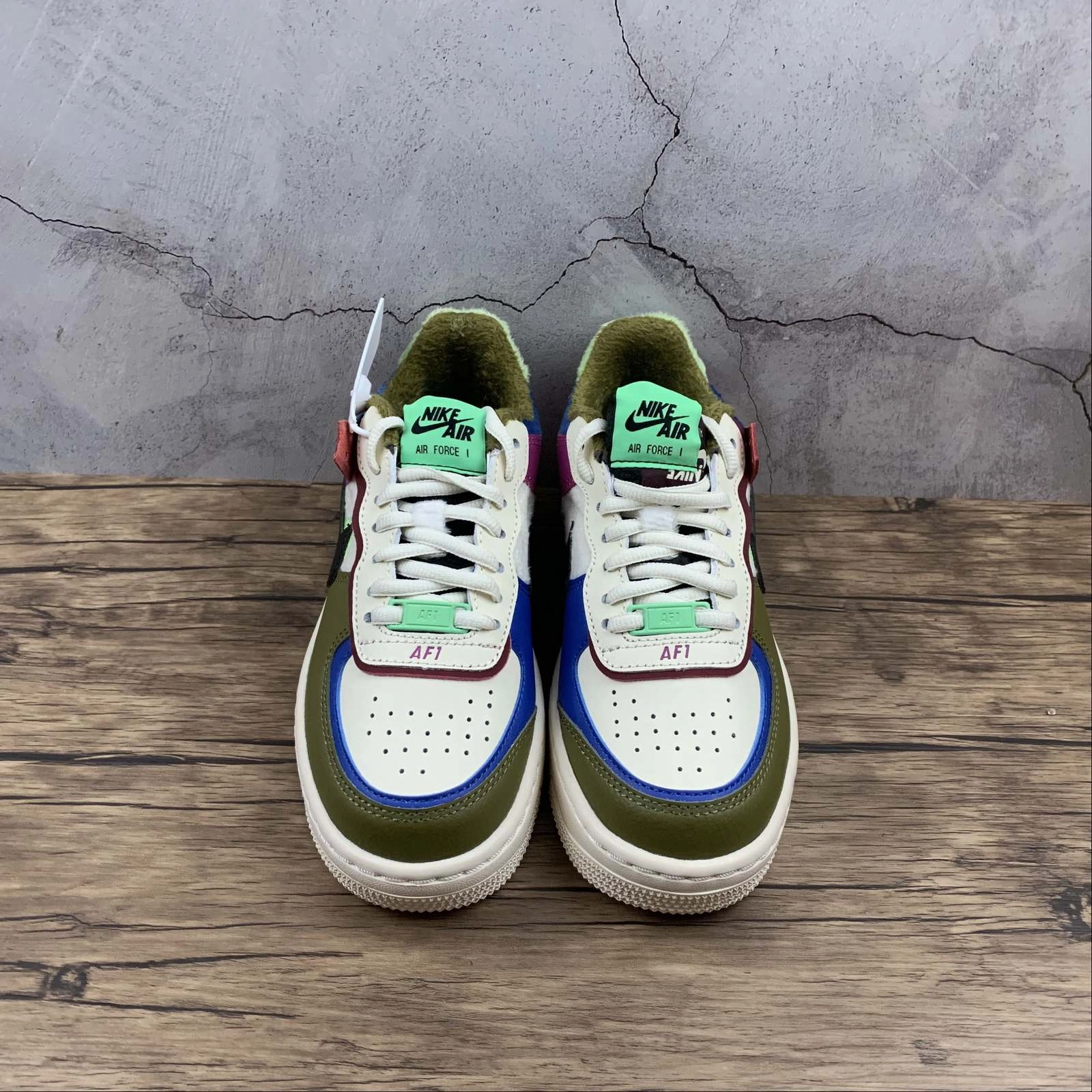 Sandal Style Day-Long Wear Air Force 1 Shadow SE Cactus Flower Olive Flak CT1985-500