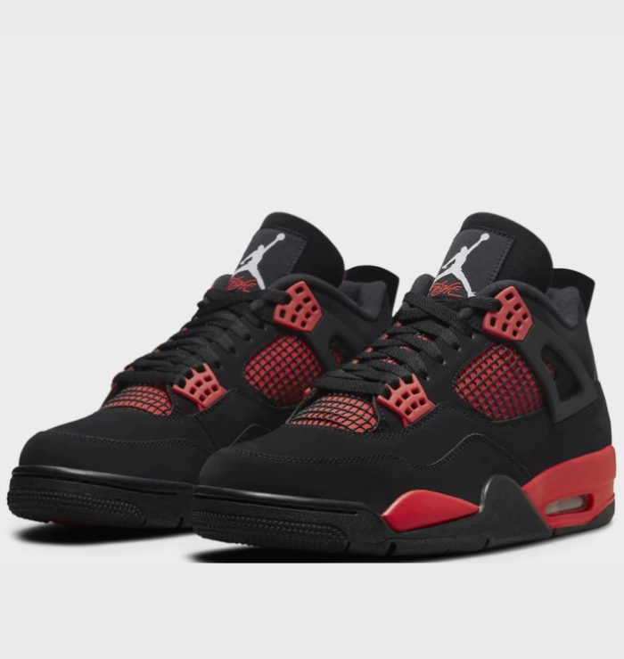 Nike Air Jordan 4 Retro Red Thunder All-weather look Sneaker Repairs