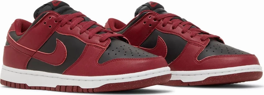All-Day Ease Airflow Channel Design Nike Dunk Low Next Nature Team Red Black
