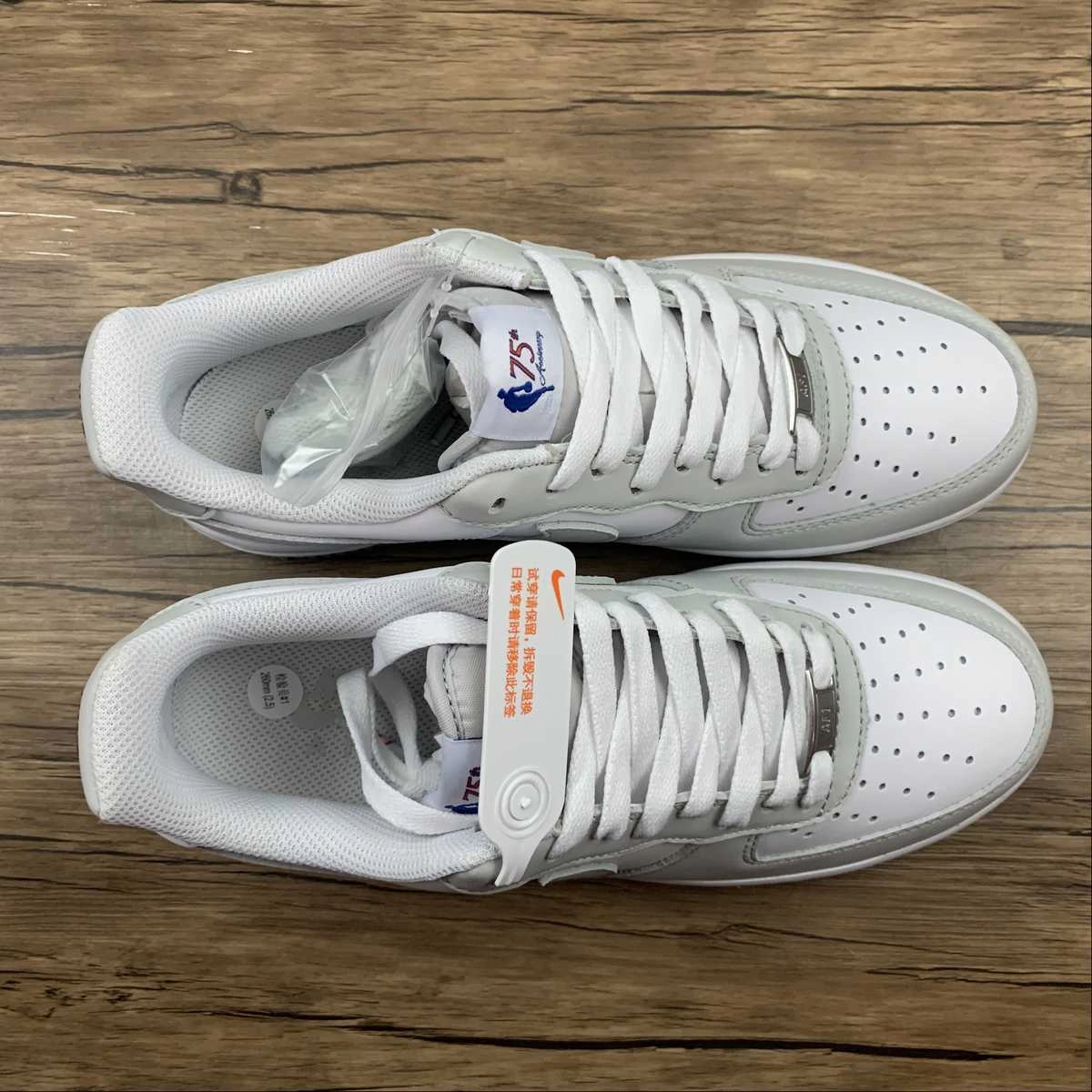 Suede Warm NBA x Air Force 1 07 Low White Gray Red AA6902-201