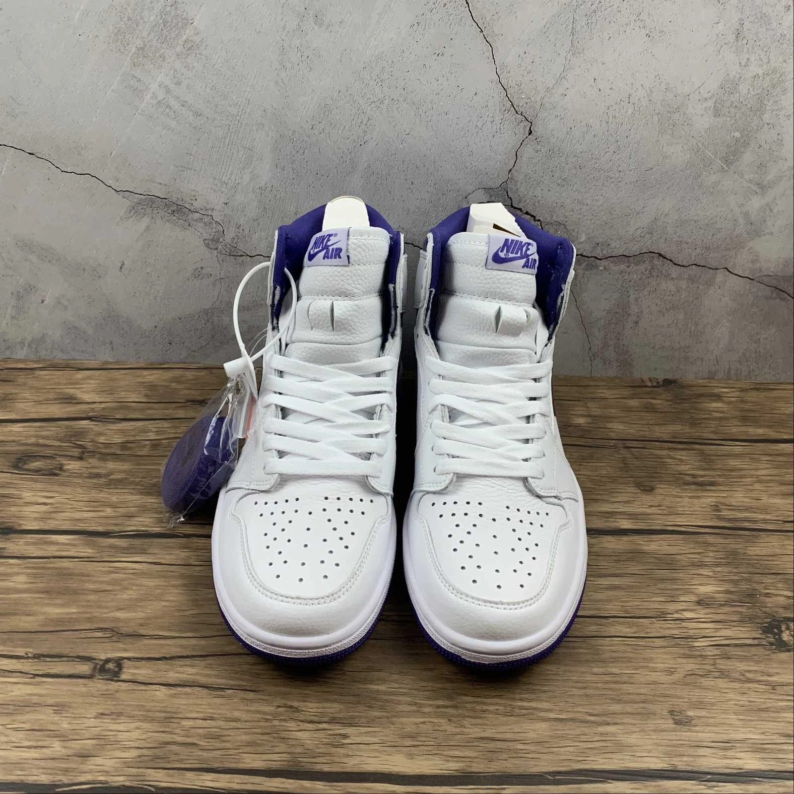 Torsional Rigidity Air Jordan 1 Retro High OG White Violet (2021) CD0461-151