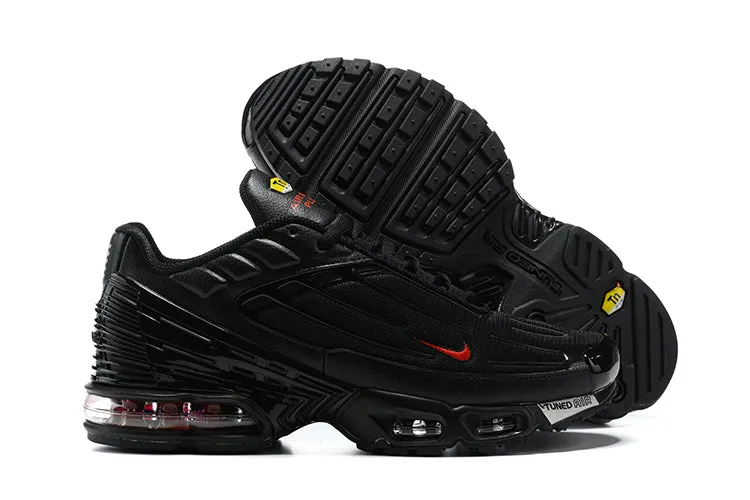 Air Max Plus 3 Black University Red CD0471-003 professional athletes' shoes multi - color