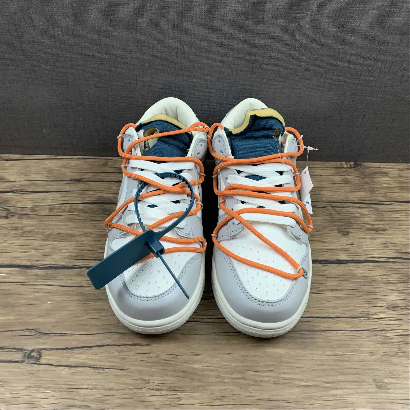 Padded Ankle Lightweight Dunk Low X Off-White 'Lote 44 de 50' DM1602 104