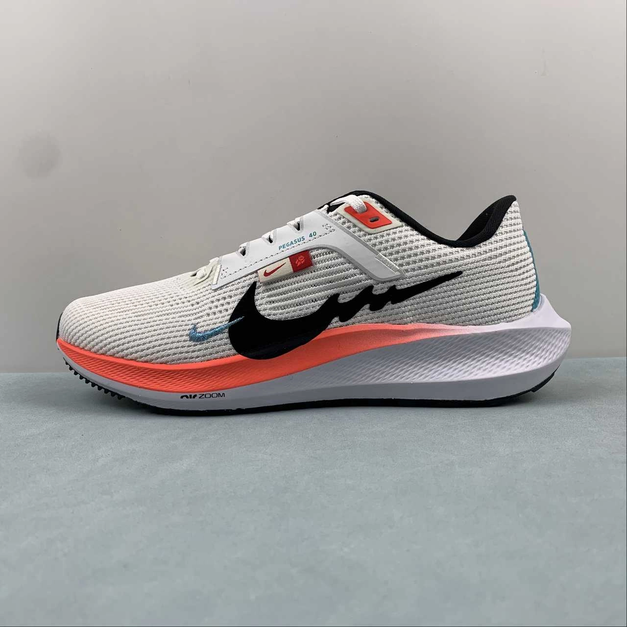 Air Zoom Pegasus 40 Beige Orange Sail Black FZ5055-101 Low Impact