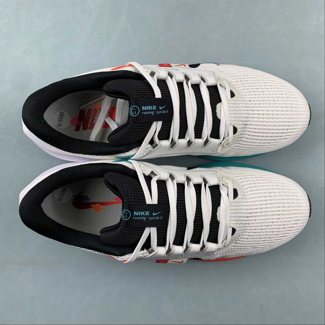 Air Zoom Pegasus 40 Beige Orange Sail Black FZ5055-101 Ankle wrap