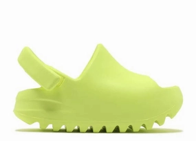 Smooth Enhanced Safety Yeezy Slide Green Glow (TD)