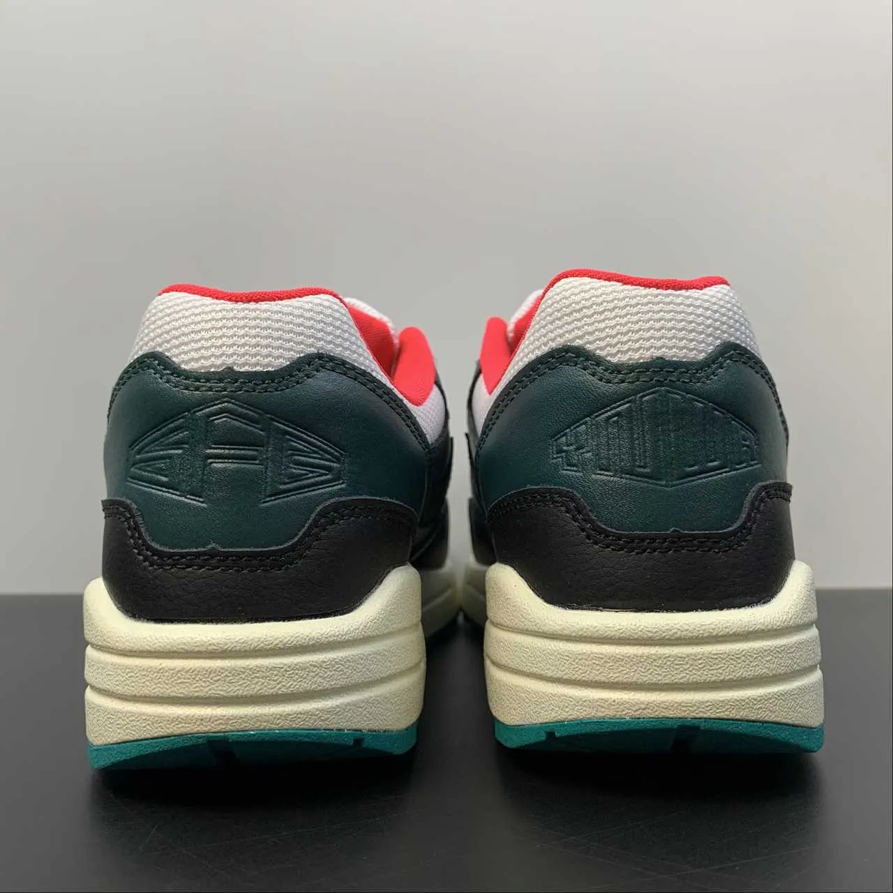 LeBron x Air Max 1 Liverpool White Teal Black FB8914-100 orthopedic shoes