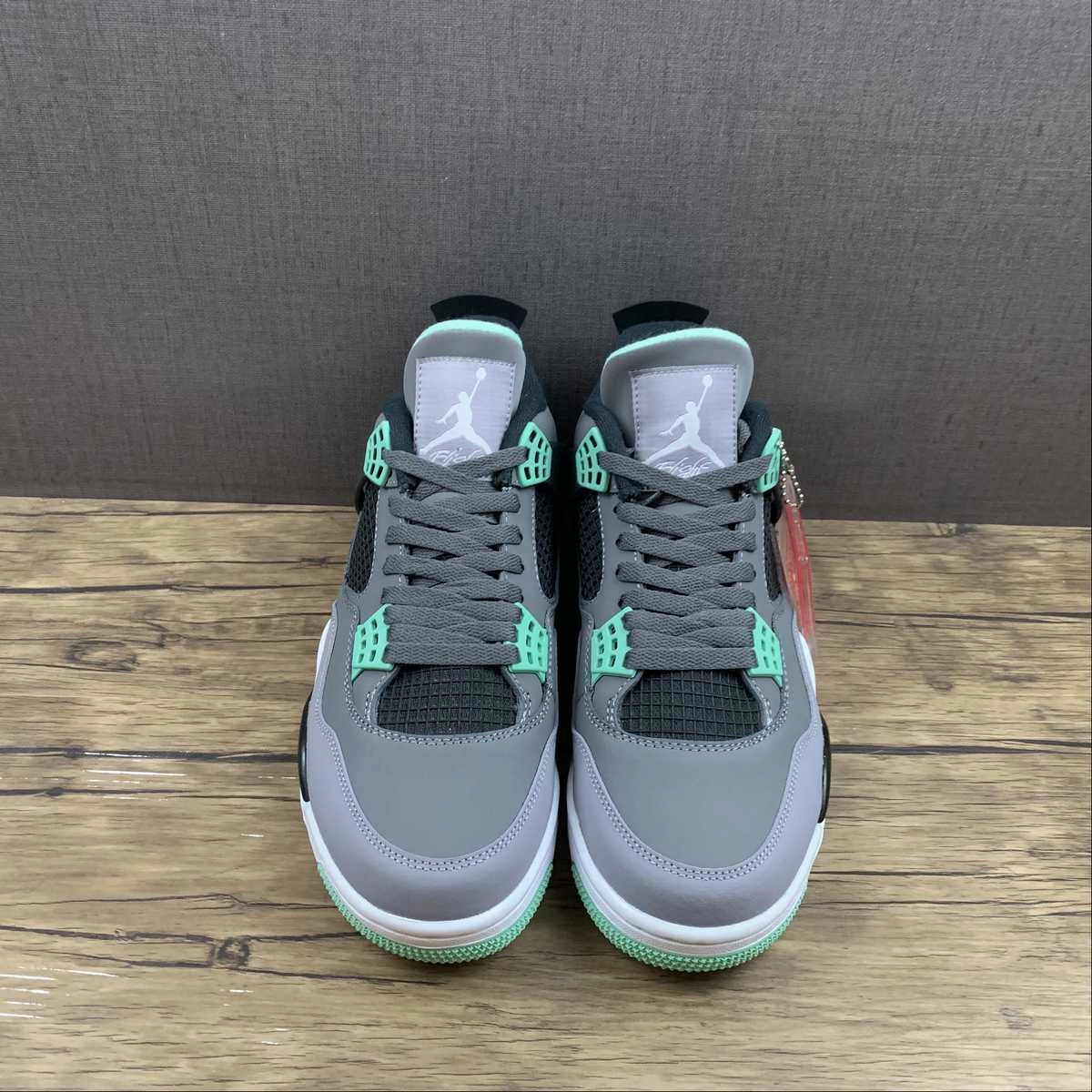 Air Jordan 4 Retro Green Glow 308497-033 long lasting durability Active Life