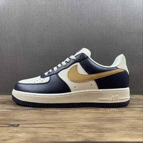 Earth Tone Air Force 1 07 Low Dk.Blue Black White Brown CT7875-996
