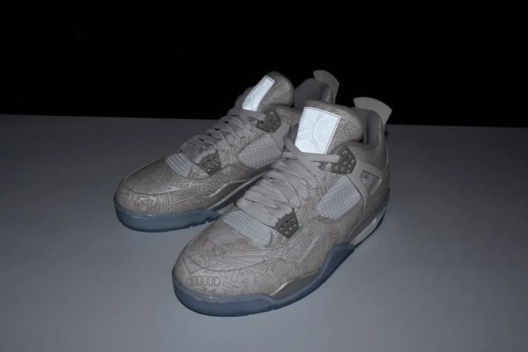 Air Jordan 4 Retro Laser 705333-105 comfortable top Enhanced Ankle Support