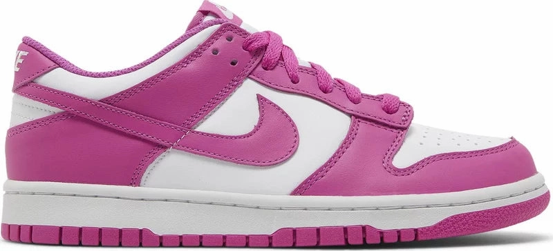 Nike Dunk Low Active Fuchsia PS (Kids) Elevated arch