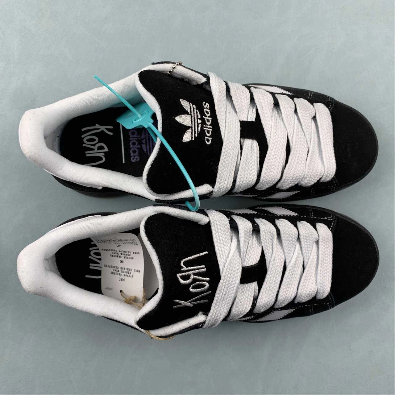 Grass Step Adidas Campus 00s Korn Core Black Cloud White Gum IG0792