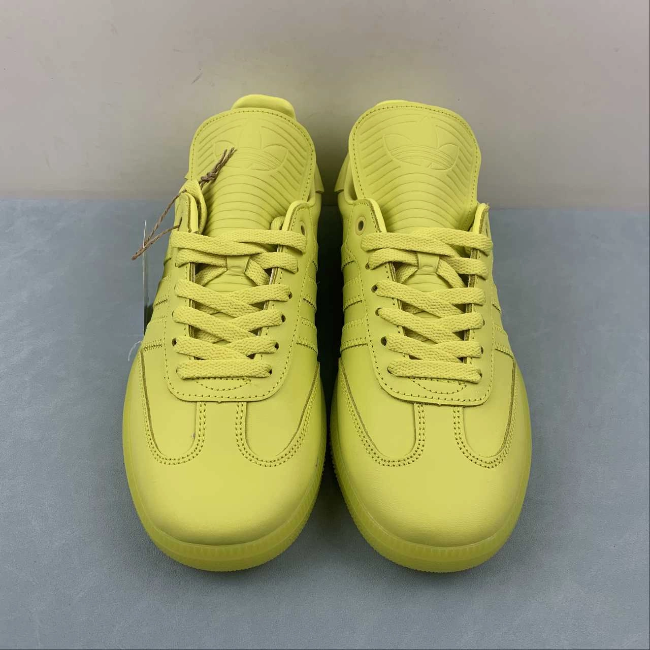 Walk Smart Gym Street Adidas Samba Pharrell Humanrace Yellow IE7292