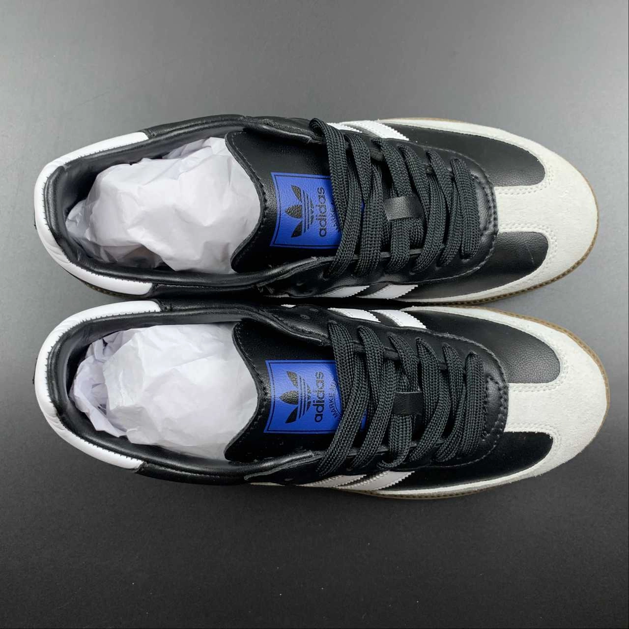 Drop Hike Adidas Samba Vegan White Core Black Gum FX9042