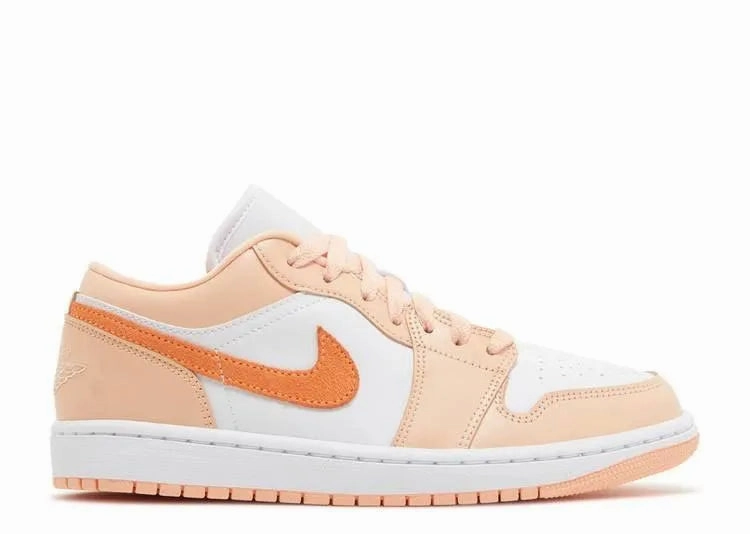 Full Cushion Vegan Material Options Air Jordan 1 Low Sunset Haze (W)