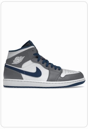 Air Jordan 1 Mid True Blue Min butik