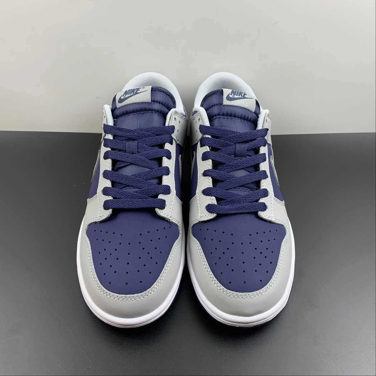 SB Dunk Low Atmos OG Twilight Blue Medium Grey 630358-401 Durable Style Ventilation Channel Design