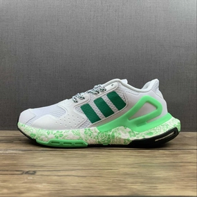windy weather Adidas Day Jogger Boost Cloud White Green FW4848