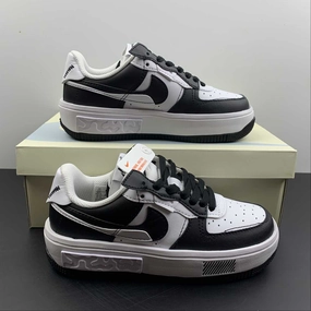 Air Force 1 FONTANKA White Black CW6688-611 Durable materials Vine Step