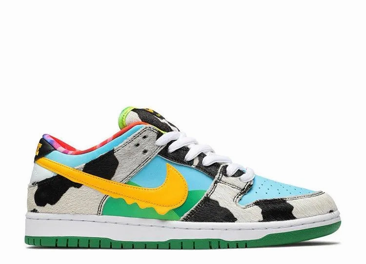 Nike SB  Dunk Low Ben & Jerry's Chunky Dunky Bold Design Airflow Channel Tech