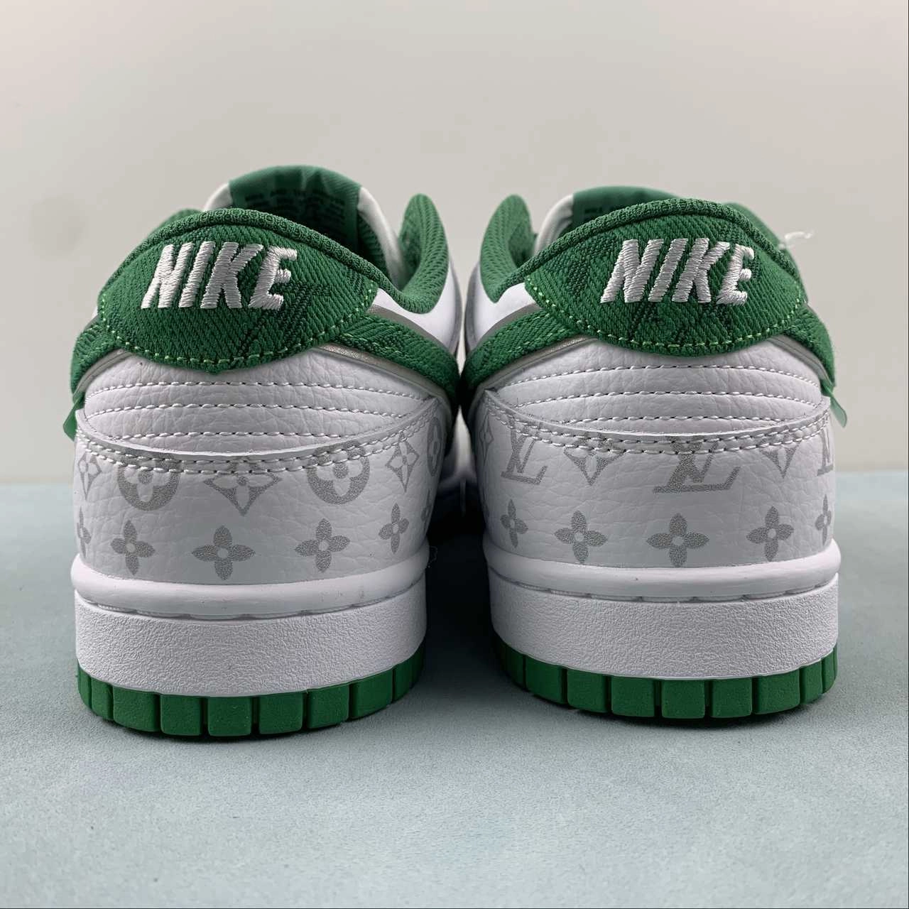 SB Dunk Low LV Green White LV0526-597 Chill Vibe Worn Daily
