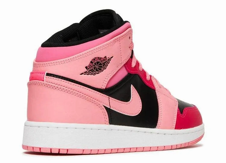 Form Fitting Air Jordan 1 Mid Coral Chalk (GS)