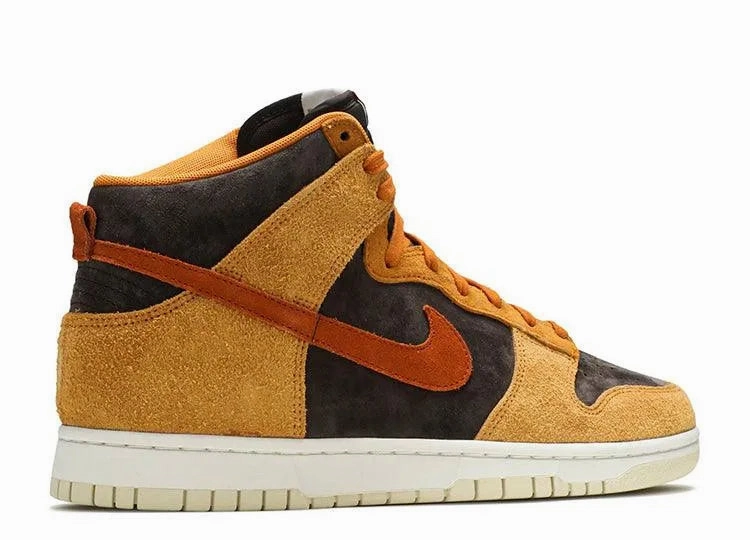 CushionedInsole Exclusive chic Nike Dunk High Dark Russet
