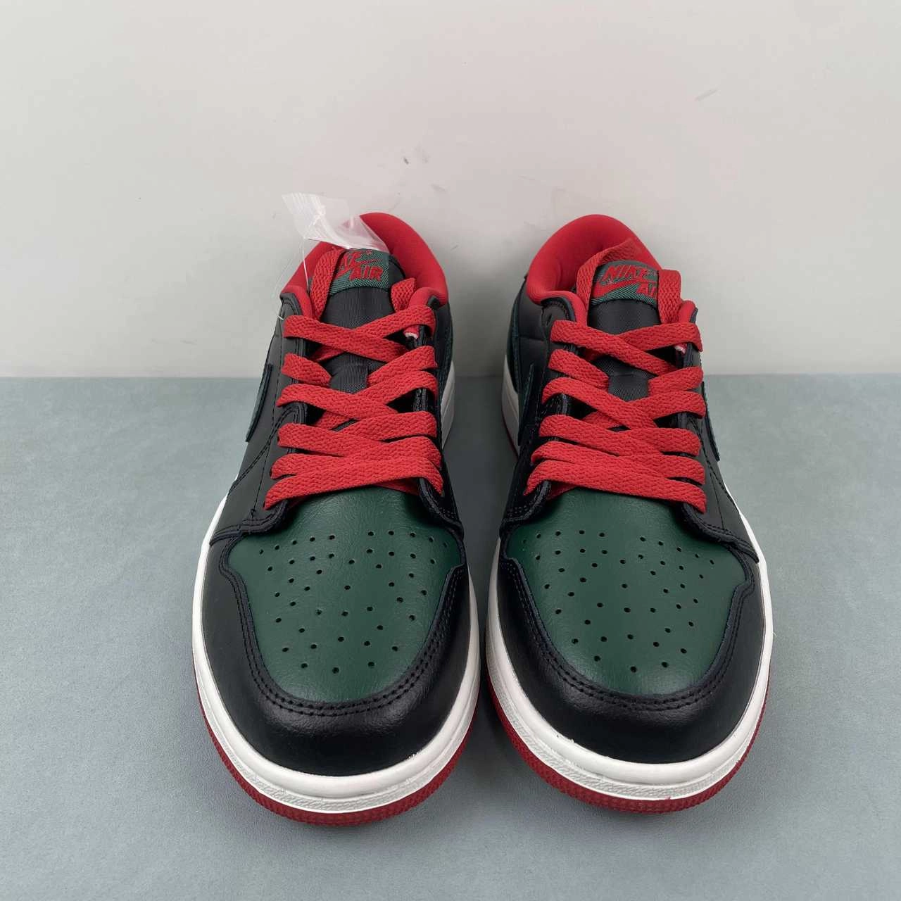 Unique ease Air Jordan 1 Low OG Gorge Green Black White CZ0775-036