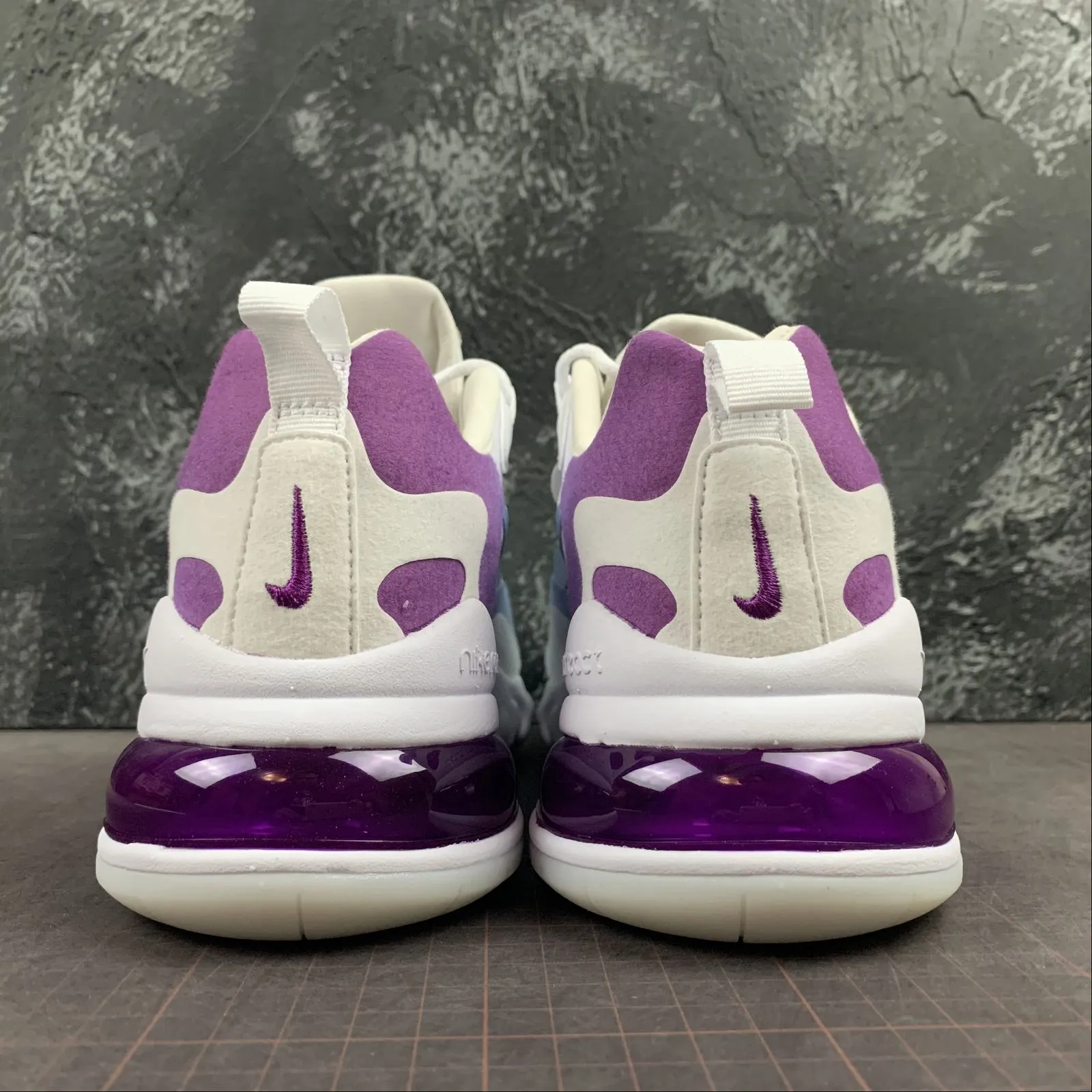 Air Max 270 React Gradient Shift AT6174-102 upcycled - material shoes