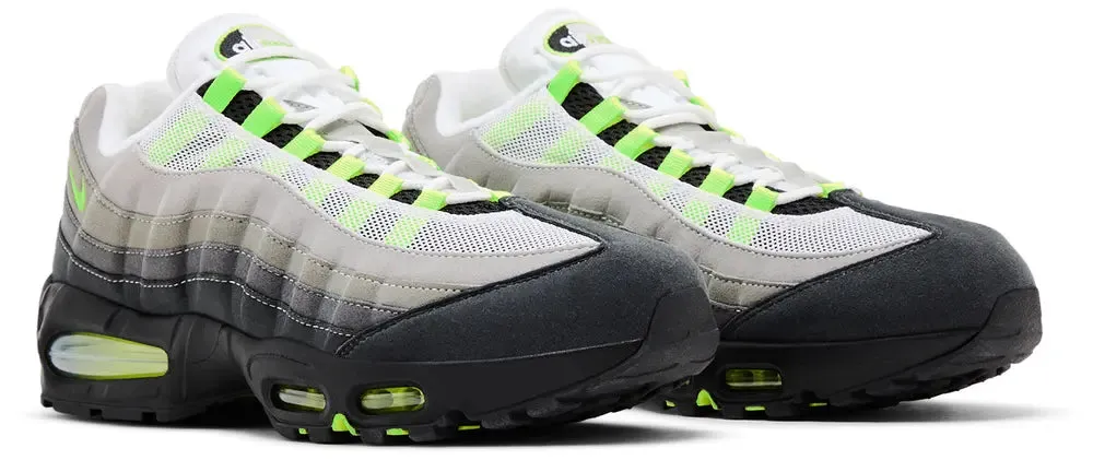 cushioned - footbed - material - plushness shoes Nike Air Max 95 OG Big Bubble Neon (2025)