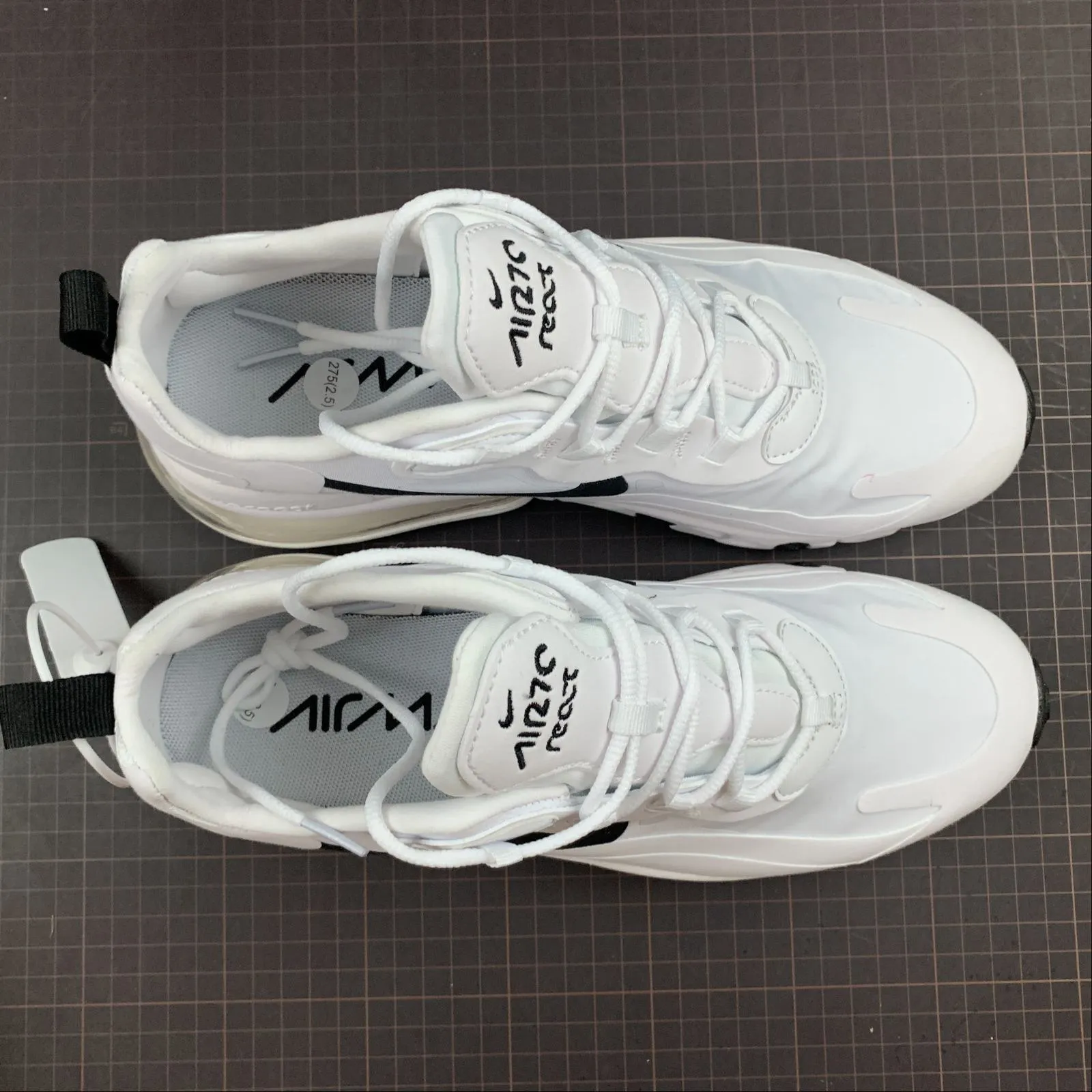 running in rural areas Air Max 270 React White White Black CI3899-101