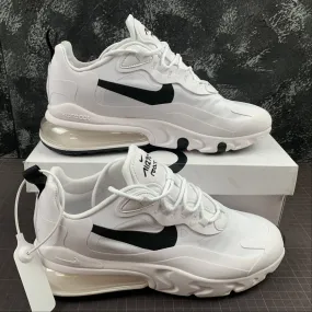 Indoor Workout quick - drying lining shoes Air Max 270 React White White Black CI3899-101